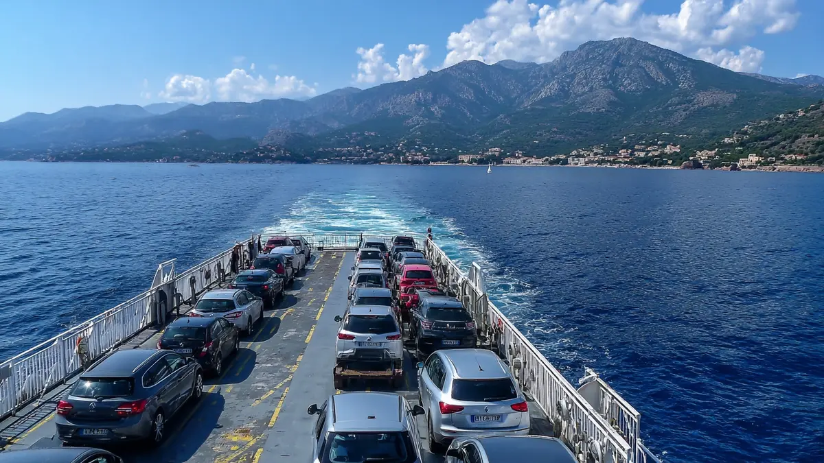 Ferry vs voiture pour aller en Corse : quel coût total ?