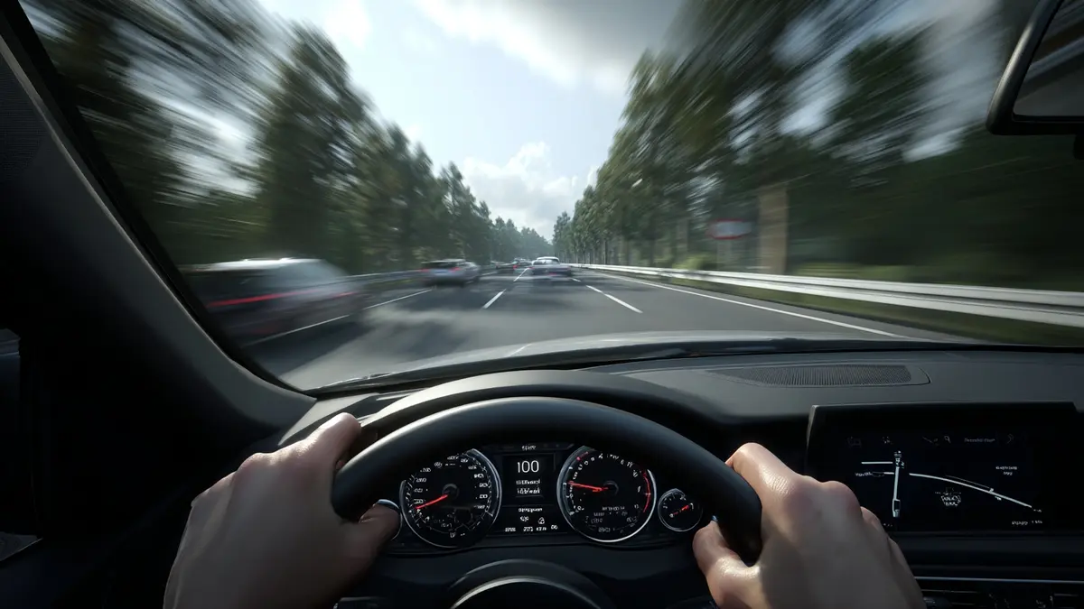 Illustration : Geste 1 — Anticiper le trafic et lever le pied tôt