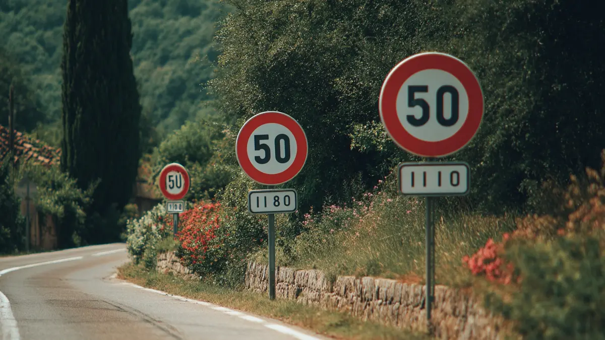 Limitation de vitesse en France : toutes les règles selon le type de route